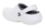 (GS) Crocs Classic Tamanco forrado ‘Branco’