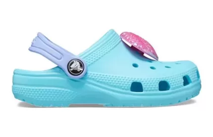 (GS) Crocs Classic Tamanco todo terreno ‘Digital Aqua Pink’
