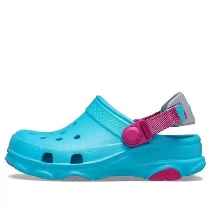 (GS) Crocs Classic Todo-o-terreno Clogs ‘Azul rosa’