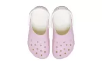 (GS) Crocs Classic Todo-o-terreno Clogs ‘Rosa Branco’