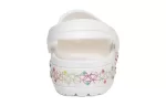 (GS) Crocs Colar elástico Crocband Clog ‘White Multi’