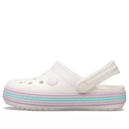 (GS) Crocs Cordão esportivo Crocband Clogs ‘Branco’