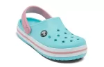 (GS) Crocs Crocband Clogs K ‘Azul Branco’