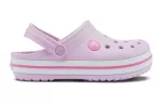 (GS) Crocs Crocband Clogs ‘Rosa Branco’