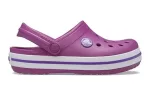 (GS) Crocs Crocband Clogs ‘Roxo Branco’