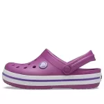 (GS) Crocs Crocband Clogs ‘Roxo Branco’