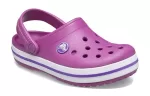 (GS) Crocs Crocband Clogs ‘Roxo Branco’