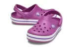 (GS) Crocs Crocband Clogs ‘Roxo Branco’