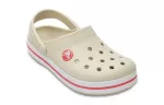 (GS) Crocs Crocband Clogs ‘Vermelho Bege’