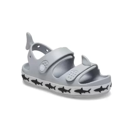 (GS) Crocs Crocband Cruiser Shark Sandálias ‘Grey’
