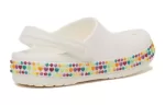(GS) Crocs Crocband Gem Band Clogs ‘White Multi’