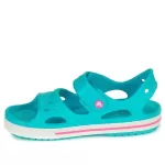 (GS) Crocs Crocband II Sandálias ‘Digital Aqua’ 14854-4SL