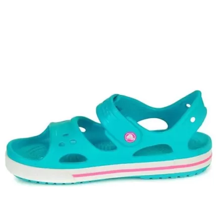 (GS) Crocs Crocband II Sandálias ‘Digital Aqua’ 14854-4SL
