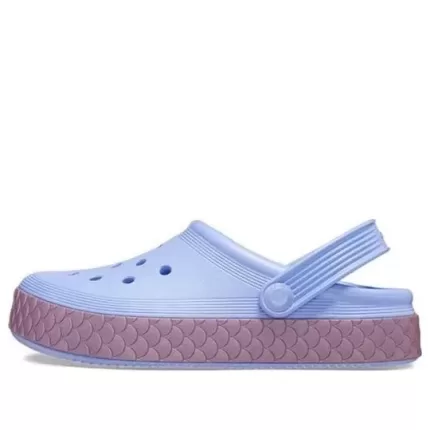 (GS) Crocs Crocband IV Sereia Reflexiva Clogs ‘Azul Rosa’