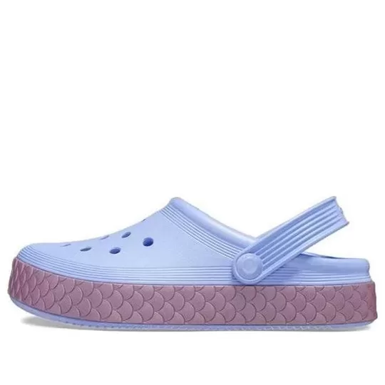 (GS) Crocs Crocband IV Sereia Reflexiva Clogs ‘Azul Rosa’