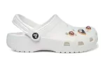 (GS) Crocs Crocs Classic Cristais Clogs ‘Branco’