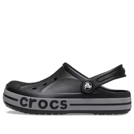 (GS) Crocs Faixa reflexiva Bayaband Clogs ‘Preto Cinza’