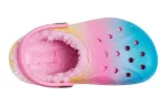 (GS) Crocs Forro estampado Baya Clogs ‘Pink Lemonade Multi’