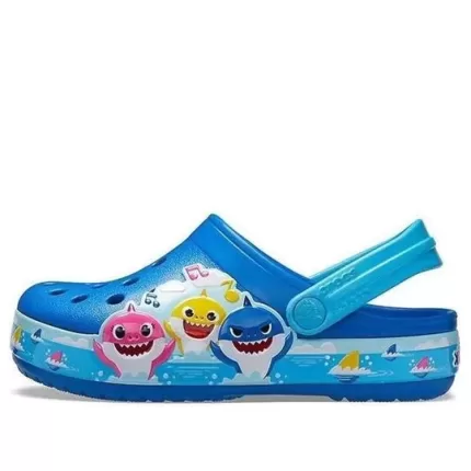 (GS) Crocs Fun Lab Baby Shark Band Clog ‘Azul’
