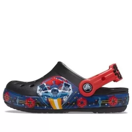 (GS) Crocs Fun Lab Darth Vader Clogs ‘Preto Azul Vermelho’