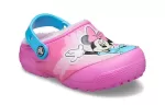 (GS) Crocs Fun Lab Disney Minnie Lined Clogs ‘Rosa Azul’