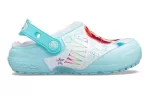 (GS) Crocs Fun Lab Disney Pequena Sereia Clogs ‘Sky Blue White’