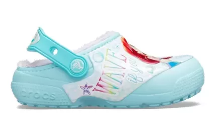 (GS) Crocs Fun Lab Disney Pequena Sereia Clogs ‘Sky Blue White’
