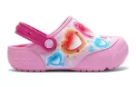 (GS) Crocs Fun Lab Heart Lights Clogs ‘Pink Blue’