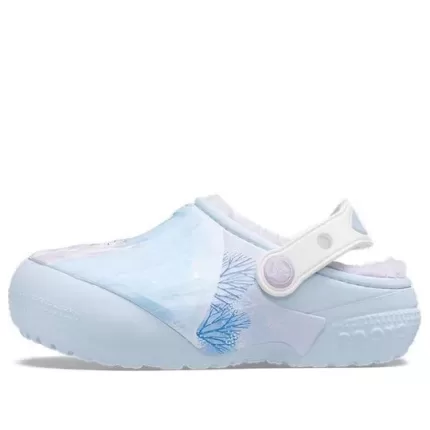 (GS) Crocs Fun Lab Lined Disney Frozen II Clogs ‘Sky Blue’