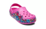 (GS) Crocs Fun Lab Multi Butterfly Band Light Clogs ‘Pink Blue’