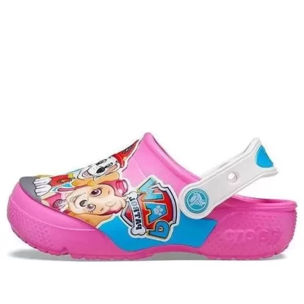 (GS) Crocs Fun Lab Paw Patrol Clogs ‘Pink White Multi’
