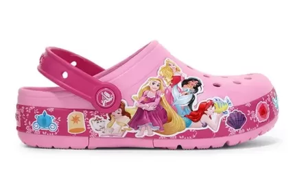 (GS) Crocs Fun Lab Princess Band Light Clogs ‘Rosa’