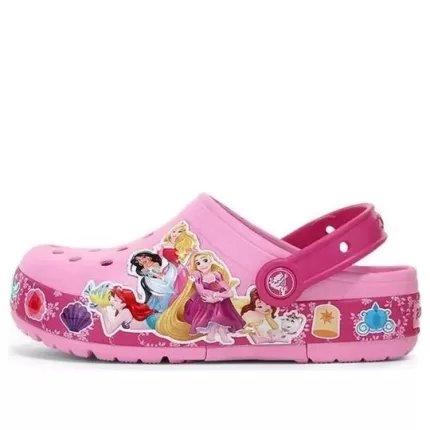 (GS) Crocs Fun Lab Princess Band Light Clogs ‘Rosa’