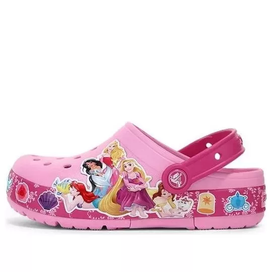 (GS) Crocs Fun Lab Princess Band Light Clogs ‘Rosa’