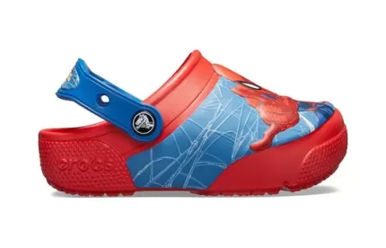 (GS) Crocs Fun Lab SpiderMan Lights Clogs ‘Vermelho Azul’
