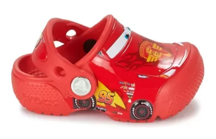 (GS) Crocs FunLab Cars Clogs ‘Vermelho Amarelo’