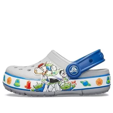 (GS) Crocs FunLab Disney Toy Story Clogs ‘Cinza Claro Azul’