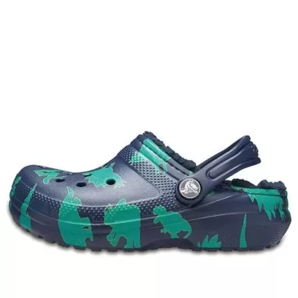 (GS) Crocs Gráfico Baya Clogs ‘Azul Verde’