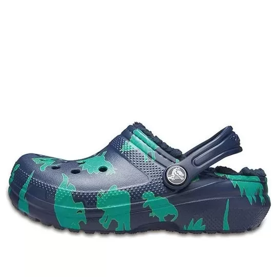 (GS) Crocs Gráfico Baya Clogs ‘Azul Verde’