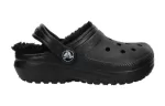 (GS) Crocs Infantil Classic Forrado Clogs ‘Preto’