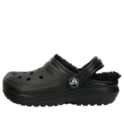 (GS) Crocs Infantil Classic Forrado Clogs ‘Preto’