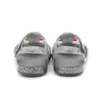 (GS) Crocs Isabella Glitter Flat Sandálias ‘Grey Silver’