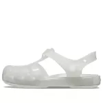 (GS) Crocs Isabella Glitter Sandálias ‘Brancas’