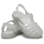 (GS) Crocs Isabella Glitter Sandálias ‘Brancas’