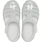 (GS) Crocs Isabella Glitter Sandálias ‘Brancas’