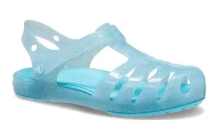(GS) Crocs Isabella Sandálias ‘Glitter Blue’