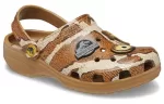 (GS) Crocs Jurassic World Classic Clogs ‘Marrom Branco’