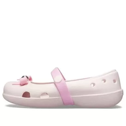 (GS) Crocs Keeley Charm Flats ‘Rosa’