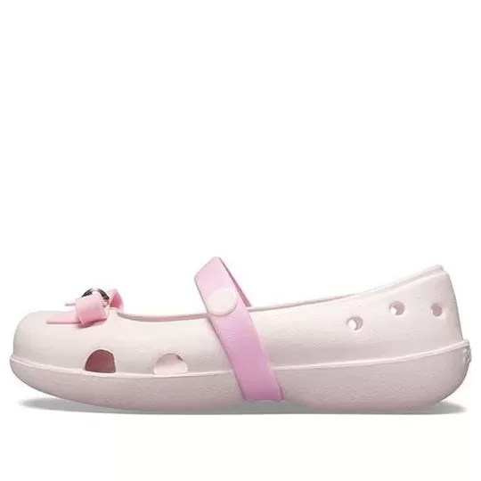 (GS) Crocs Keeley Charm Flats ‘Rosa’