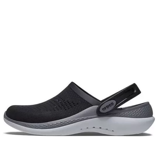 (GS) Crocs LiteRide 360 ​​Clogs ‘Preto Cinza’